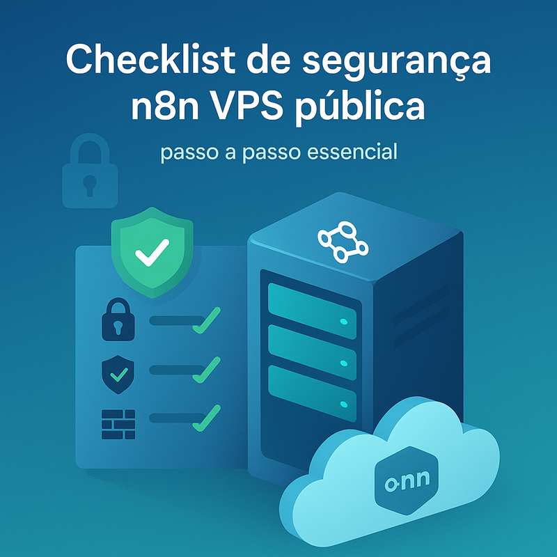 Checklist de segurança n8n VPS pública: passo a passo essencial