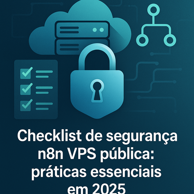 Checklist de segurança n8n VPS pública: práticas essenciais em 2026