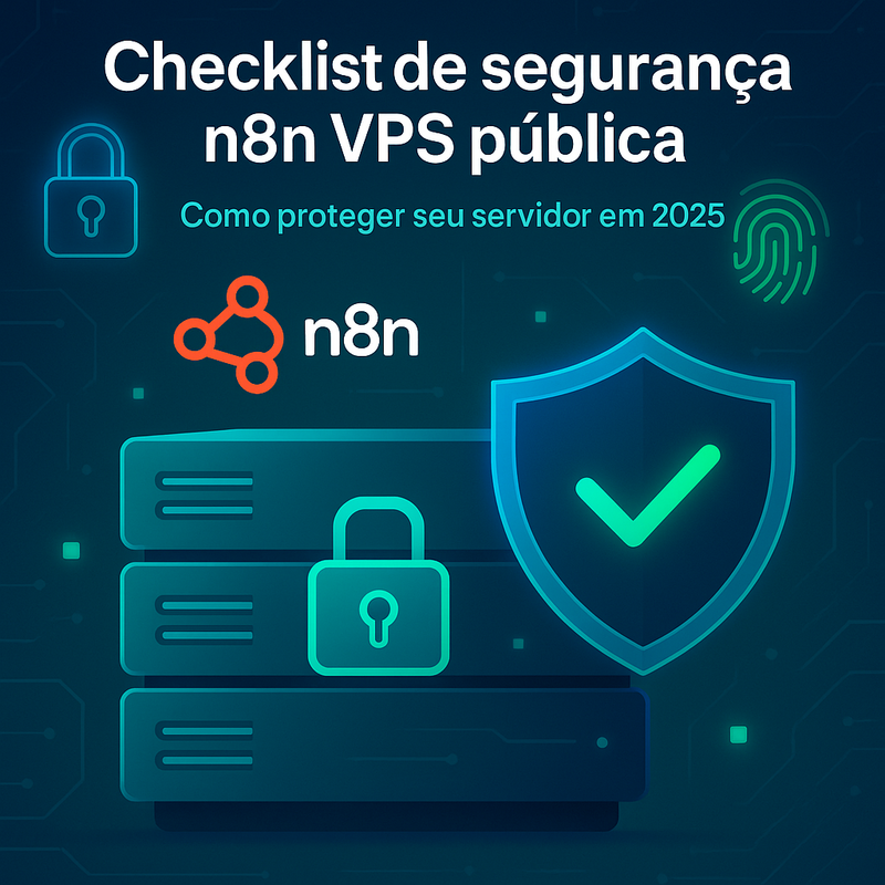 Checklist de segurança n8n VPS pública: como proteger seu servidor em 2026