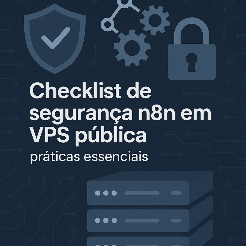 Checklist de segurança n8n em VPS pública: práticas essenciais