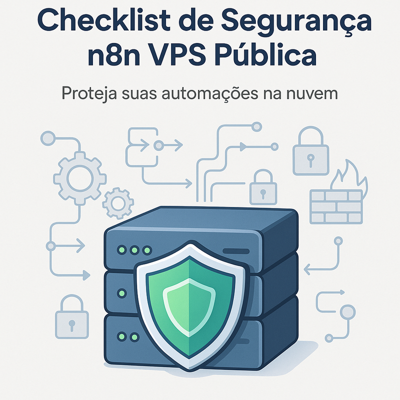 Checklist de segurança n8n VPS pública: proteja suas automações