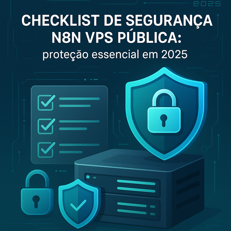 Checklist de segurança n8n VPS pública: proteção essencial em 2025