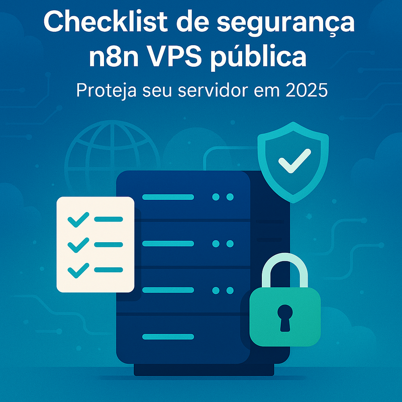 Checklist de segurança n8n VPS pública: proteja seu servidor em 2025