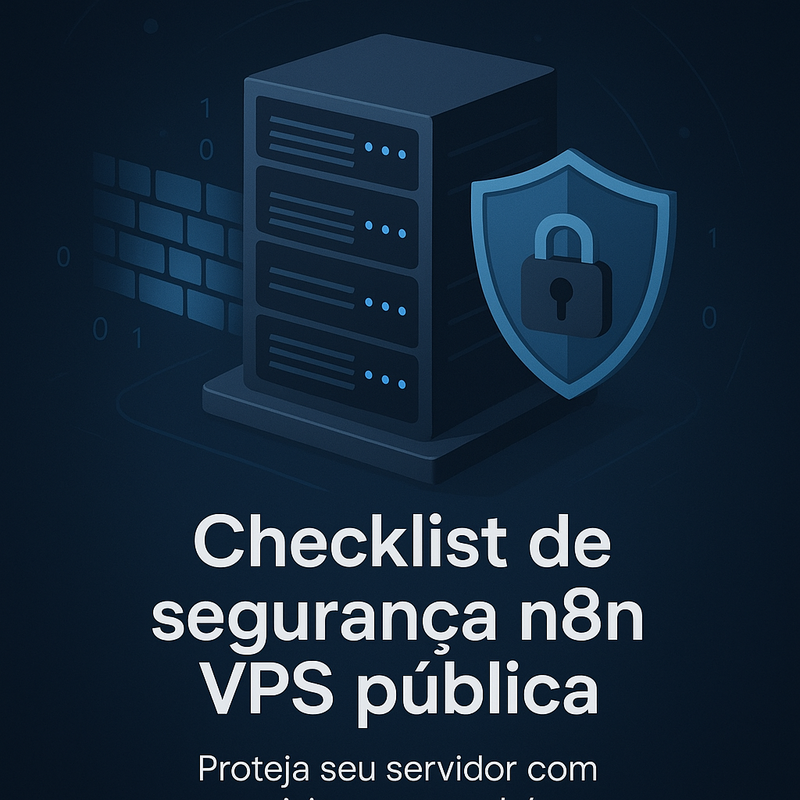 Checklist de segurança n8n VPS pública: como proteger seu servidor