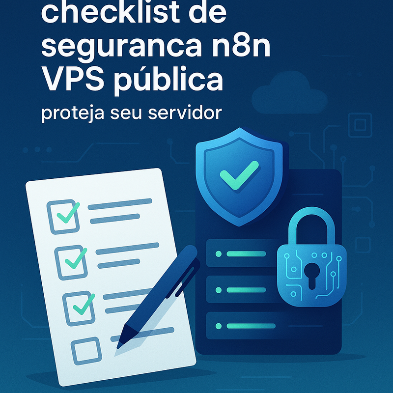 Checklist de segurança n8n VPS pública: proteja seu servidor