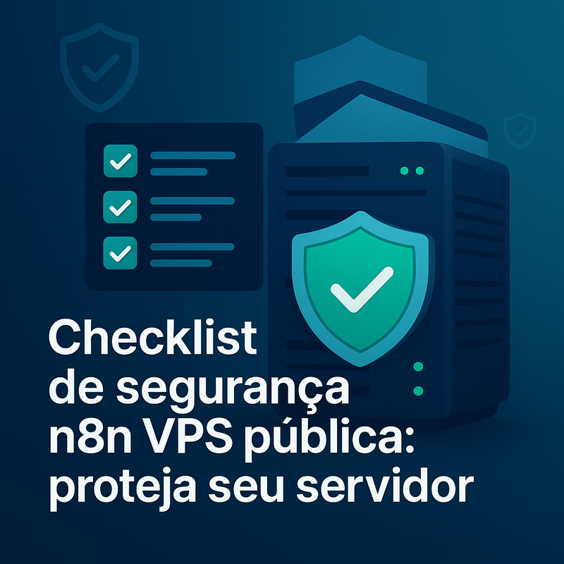 Checklist de segurança n8n VPS pública: proteja seu servidor