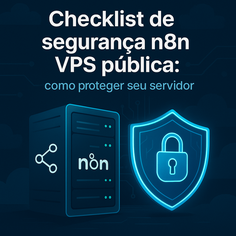 Checklist de segurança n8n VPS pública: como proteger seu servidor