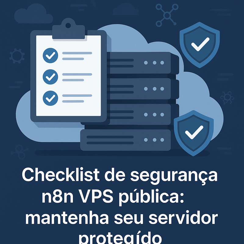 Checklist de segurança n8n VPS pública: mantenha seu servidor protegido