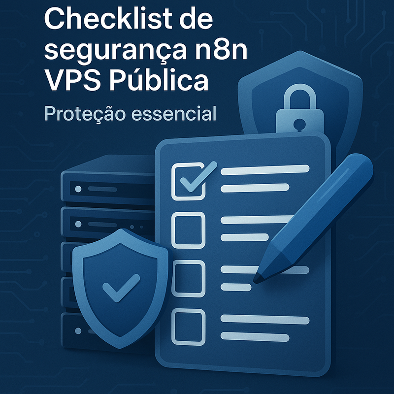 Checklist de segurança n8n VPS pública: proteção essencial