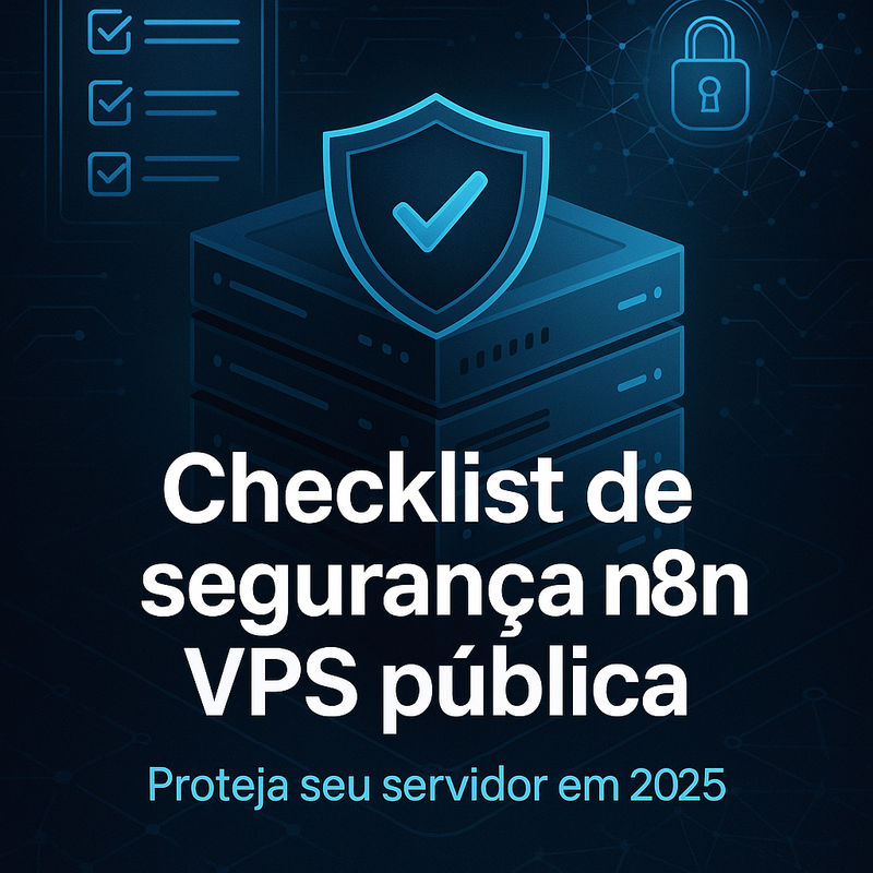 Checklist de segurança n8n VPS pública: proteja seu servidor em 2025
