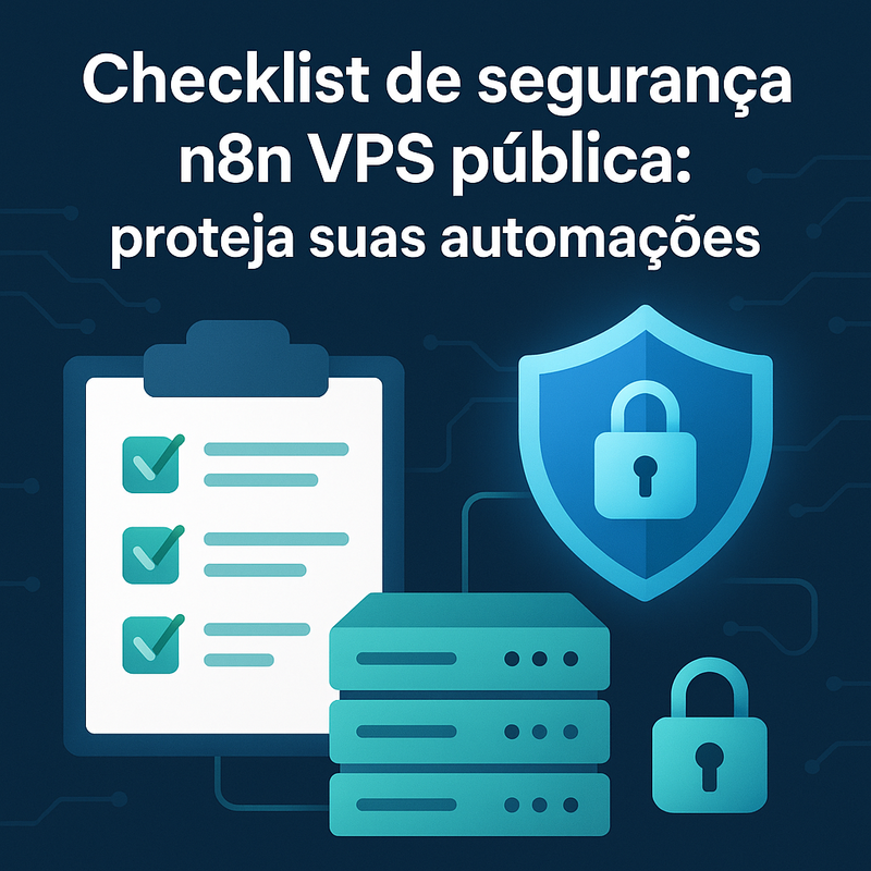 Checklist de segurança n8n VPS pública: proteja suas automações