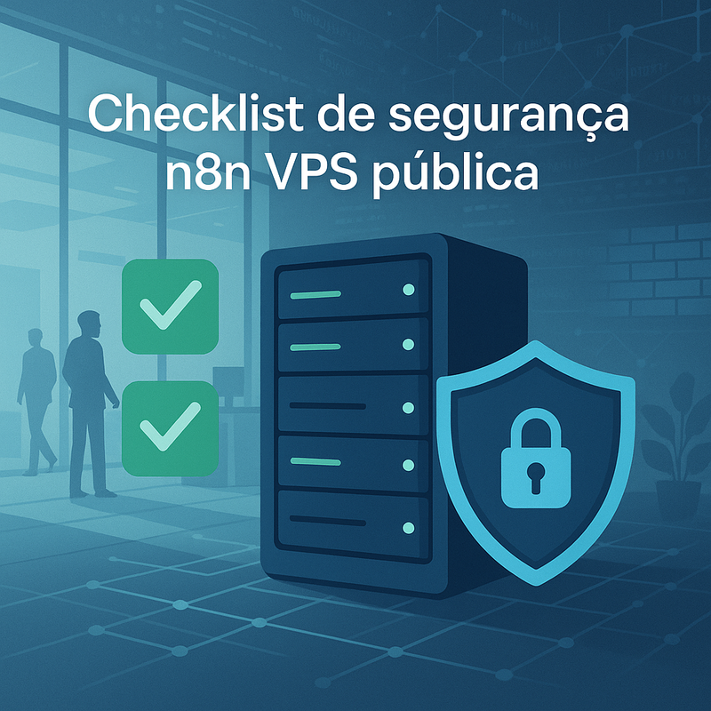 Checklist de segurança n8n VPS pública: como proteger seu servidor
