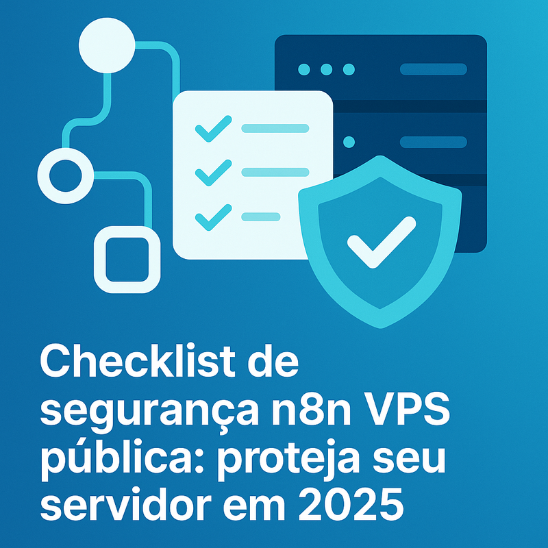 Checklist de segurança n8n VPS pública: proteja seu servidor em 2025