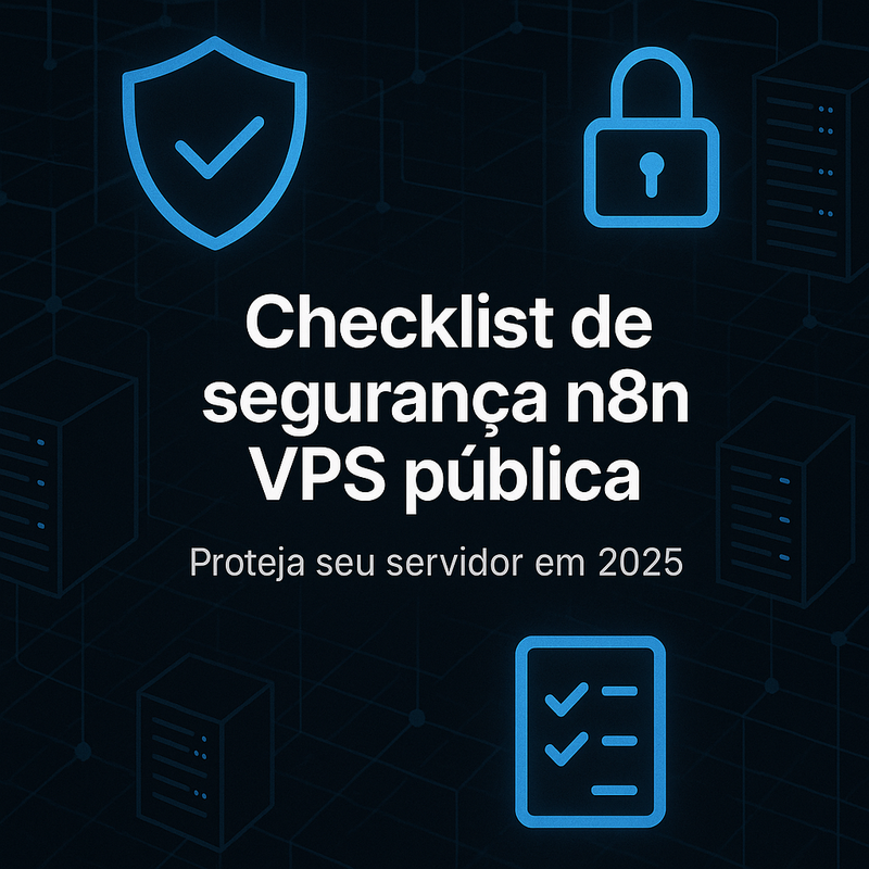 Checklist de segurança n8n VPS pública: proteja seu servidor
