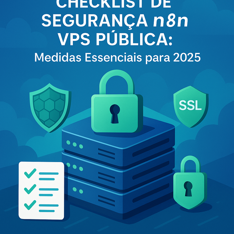 Checklist de segurança n8n VPS pública: medidas essenciais para 2026