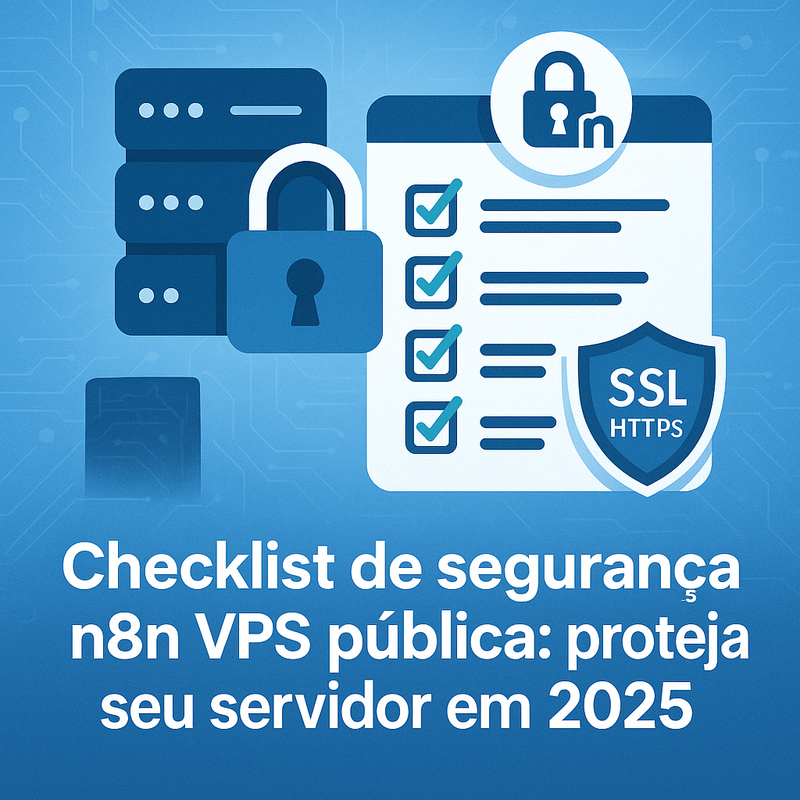 Checklist de segurança n8n VPS pública: proteja seu servidor em 2025