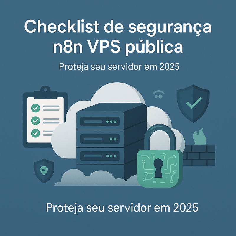 Checklist de segurança n8n VPS pública: proteja seu servidor em 2025