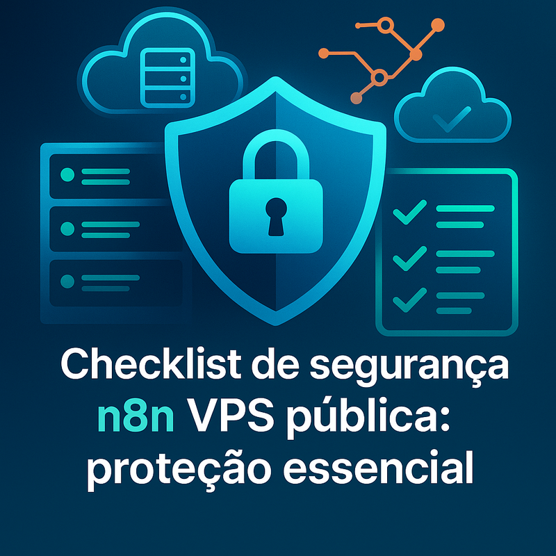 Checklist de segurança n8n VPS pública: proteção essencial