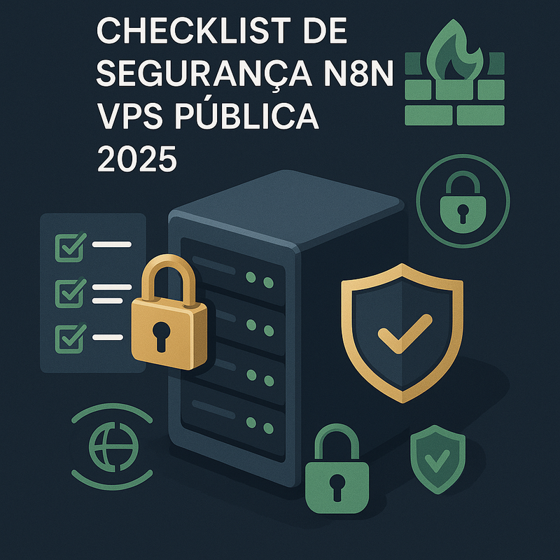 Checklist de segurança n8n VPS pública: como proteger seu servidor em 2026