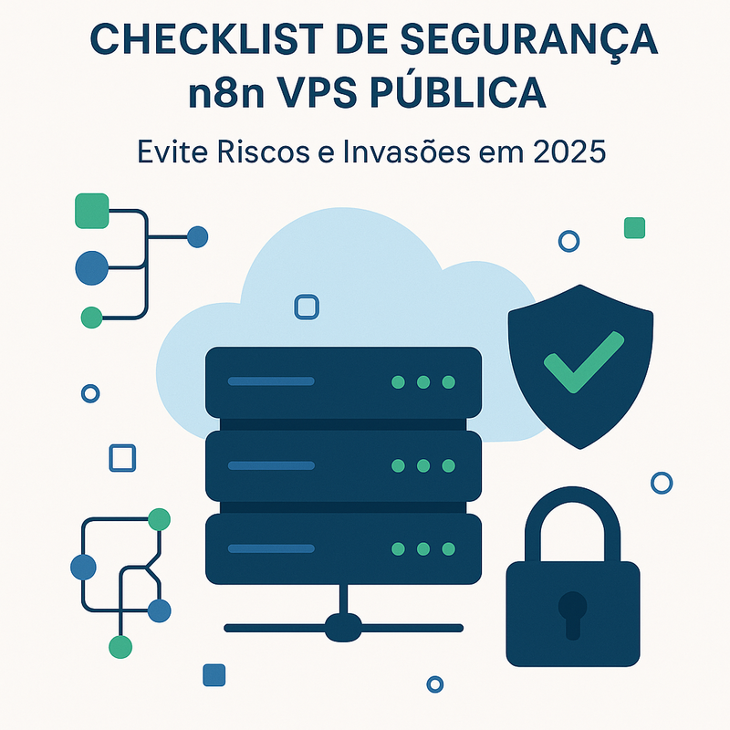 Checklist de segurança n8n VPS pública: evite riscos e invasões