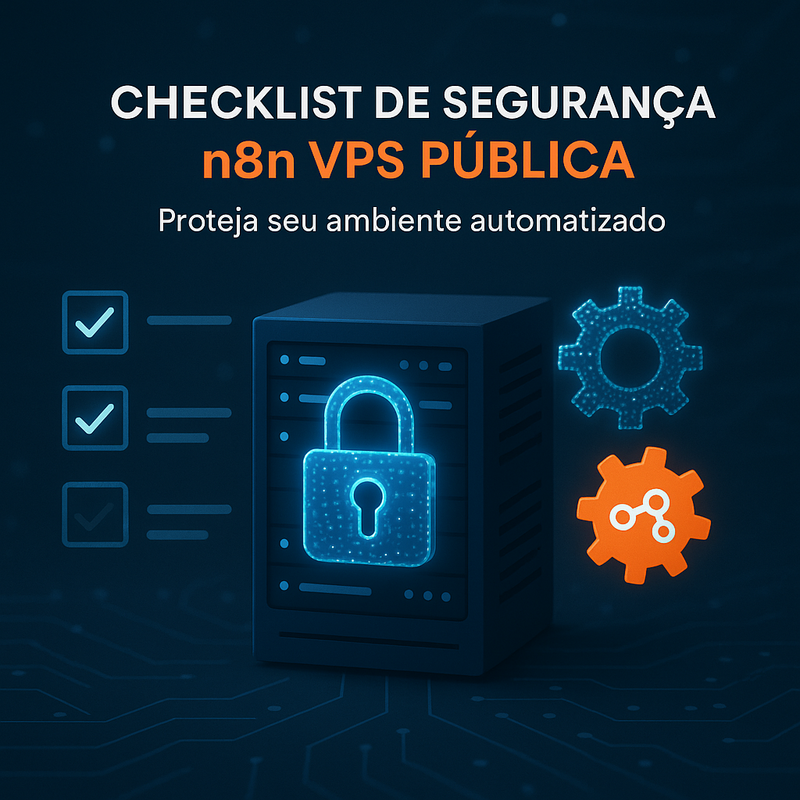 Checklist de segurança n8n VPS pública: como proteger seu ambiente