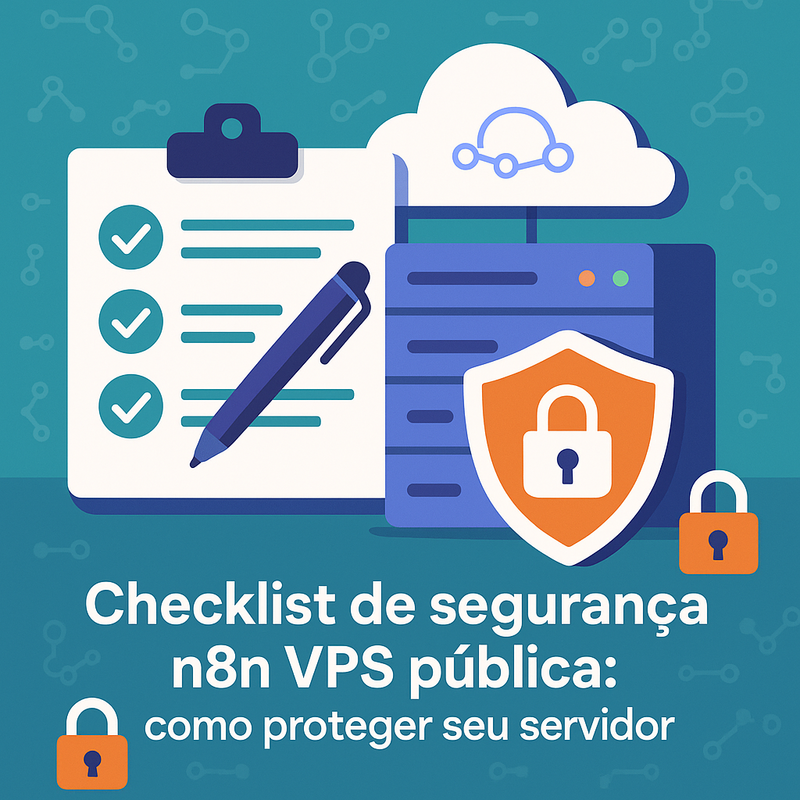Checklist de segurança n8n VPS pública: como proteger seu servidor