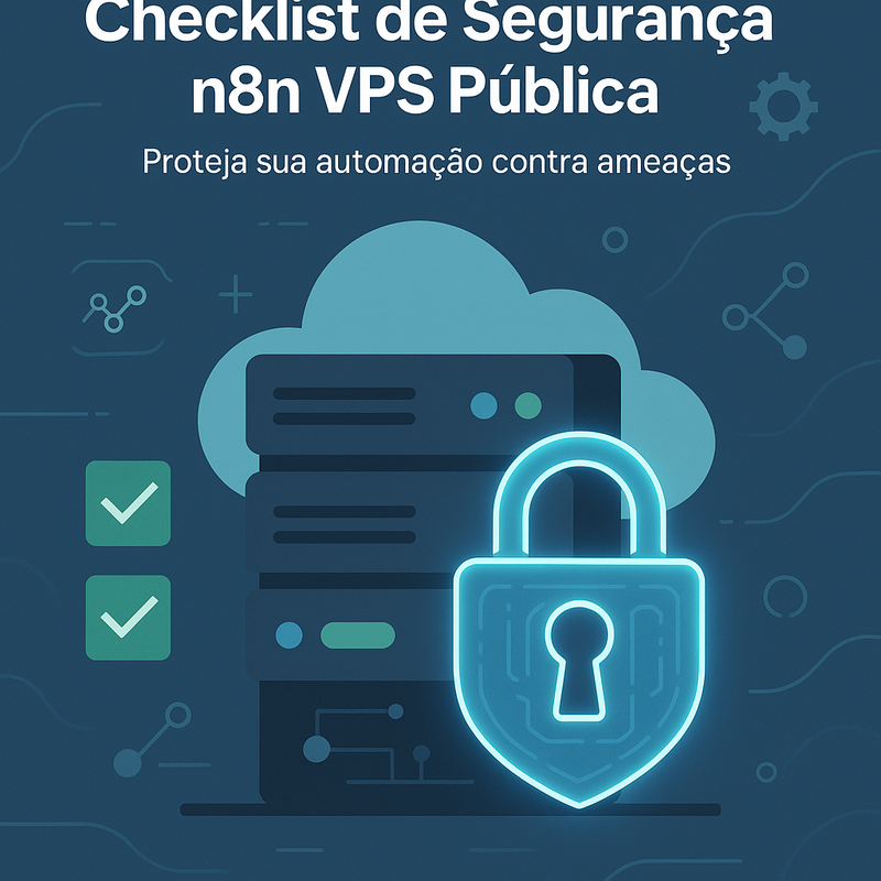 Checklist de segurança n8n VPS pública: proteja sua automação