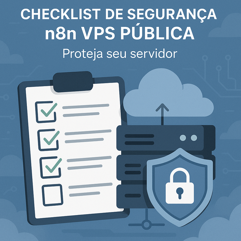 Checklist de segurança n8n VPS pública: proteja seu servidor
