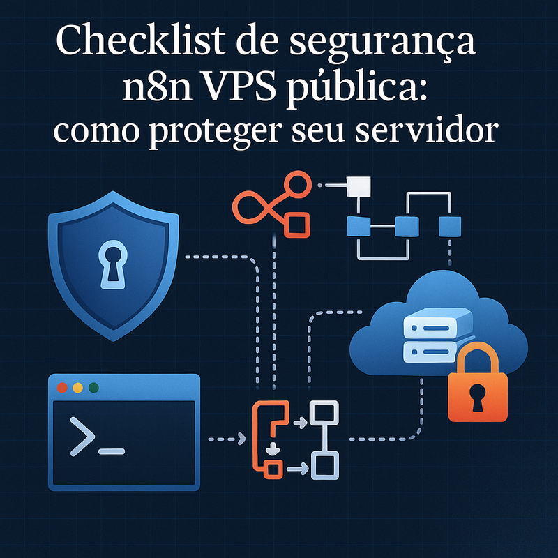 Checklist de segurança n8n VPS pública: como proteger seu servidor