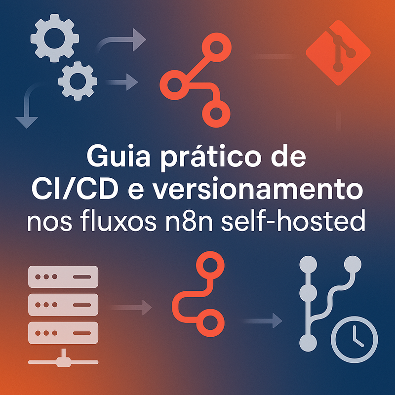 Guia prático de CI/CD e versionamento nos fluxos n8n self-hosted