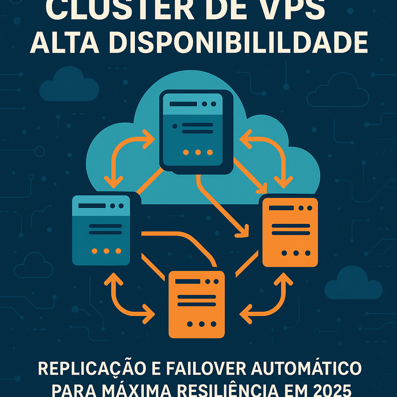 Como montar um cluster de VPS para alta disponibilidade, replicação e failover