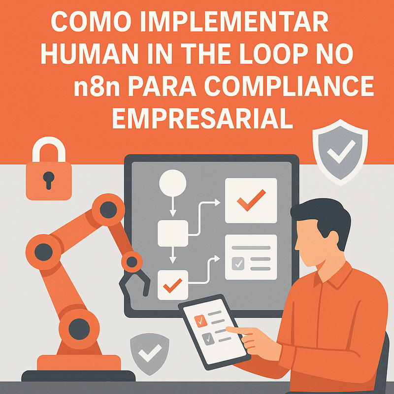 Como implementar Human in the Loop no n8n para compliance empresarial