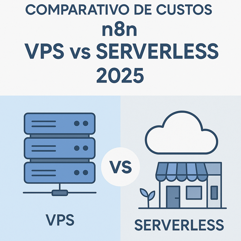 Comparativo de custos n8n VPS vs serverless para pequenas empresas em 2026