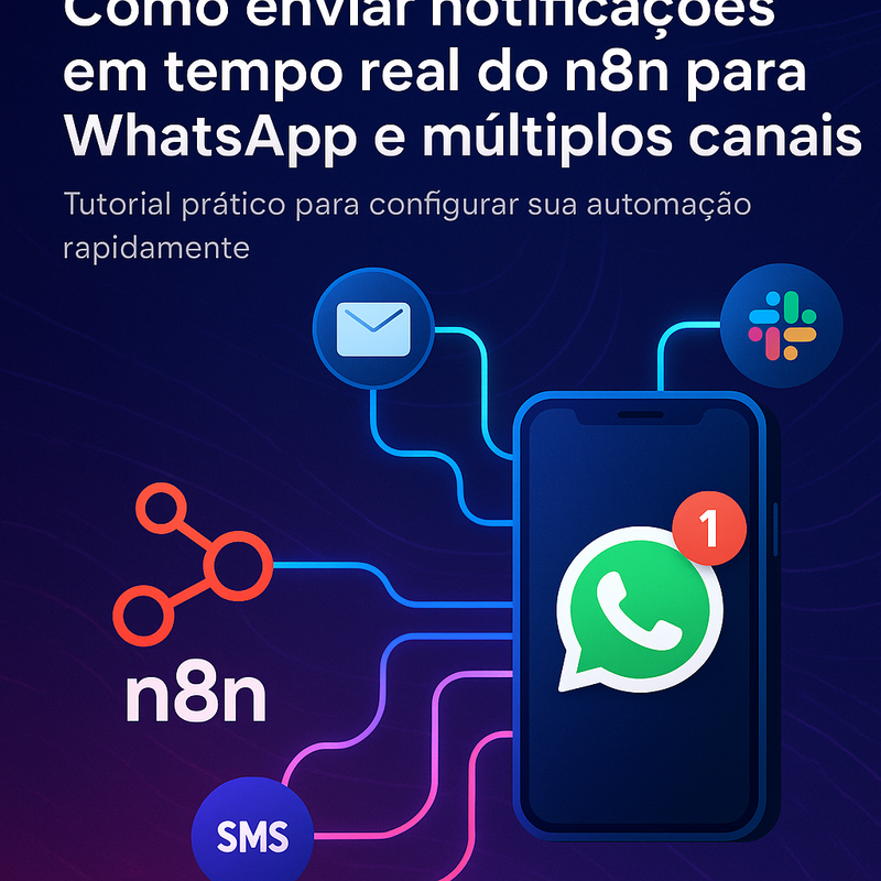 Como enviar notificações em tempo real do n8n para WhatsApp e múltiplos canais
