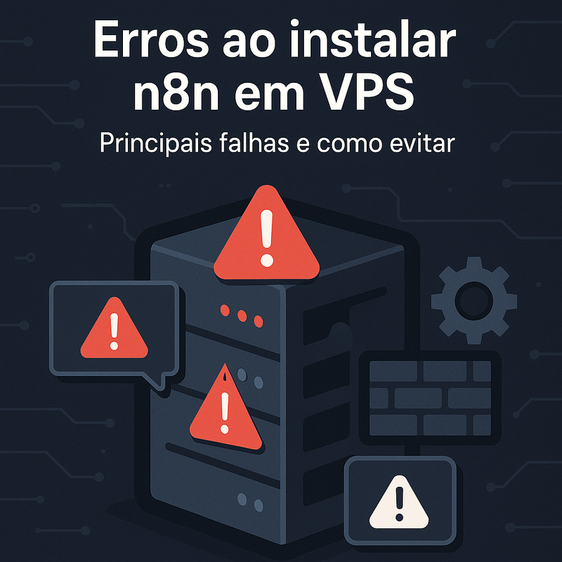 Erros ao instalar n8n em VPS: principais falhas e como evitar