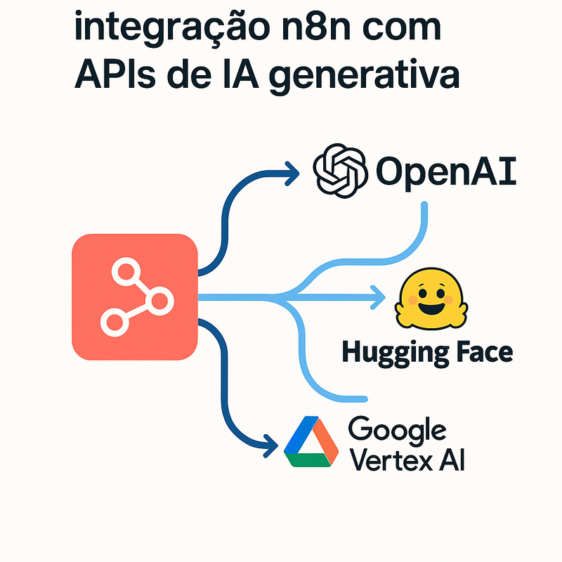Estratégias eficientes de integração n8n com APIs de IA generativa