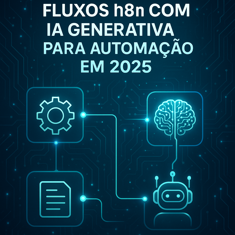 Como criar fluxos n8n com IA generativa para automação em 2025