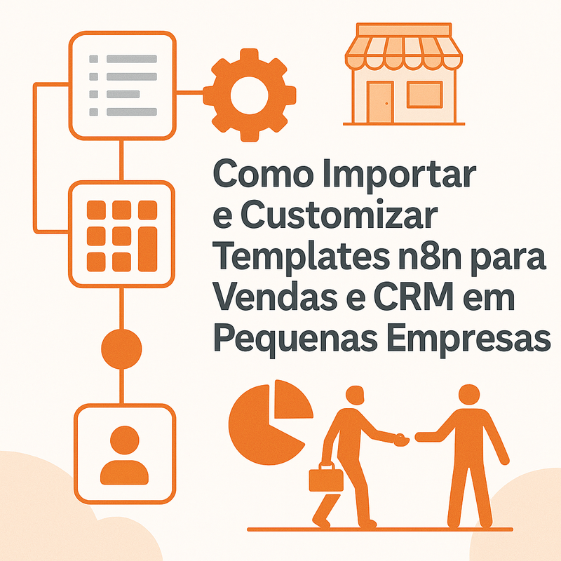 Como Importar e Customizar Templates n8n para Vendas e CRM em Pequenas Empresas