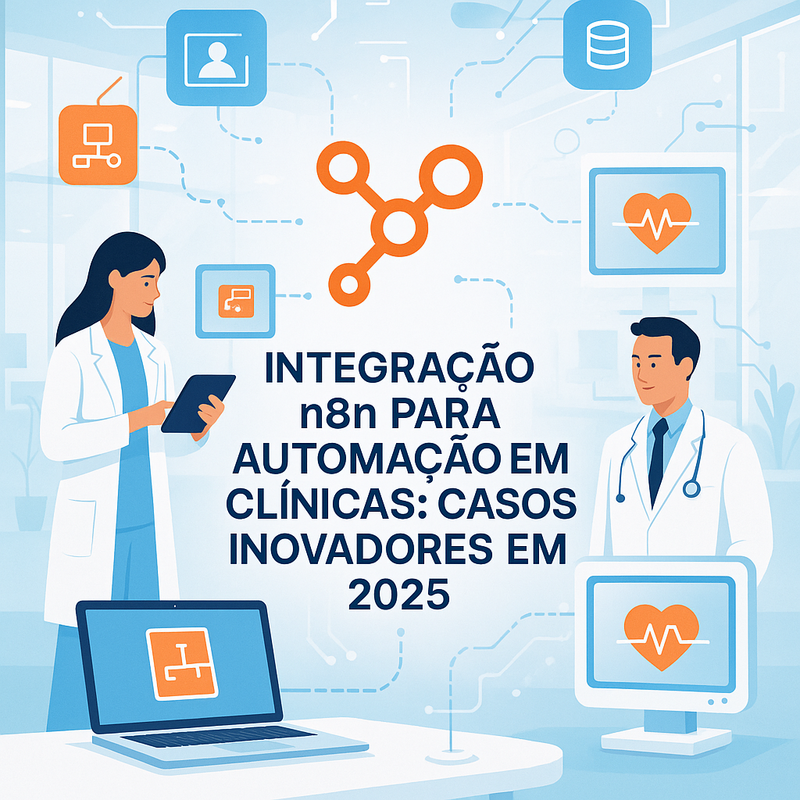 Integração n8n para automação em clínicas: casos inovadores em 2025