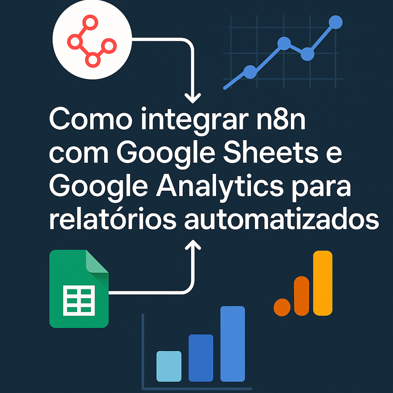Como integrar n8n com Google Sheets e Google Analytics para relatórios automatizados