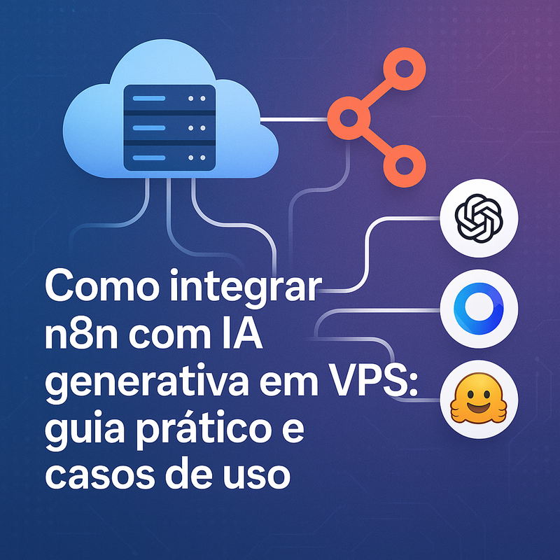 Como integrar n8n com IA generativa em VPS: guia prático e casos de uso