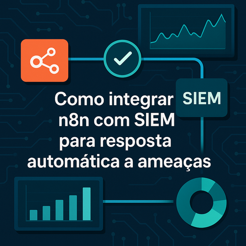 Como integrar n8n com SIEM para resposta automática a ameaças