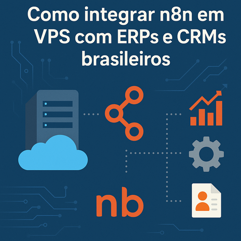 Como integrar n8n em VPS com ERPs e CRMs brasileiros: melhores práticas