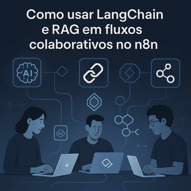 Como usar LangChain e RAG em fluxos colaborativos no n8n: passo a passo