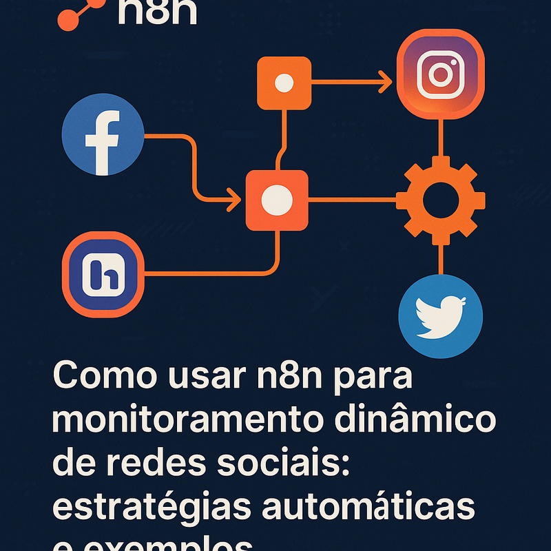 Como usar n8n para monitoramento dinâmico de redes sociais: estratégias automáticas e exemplos
