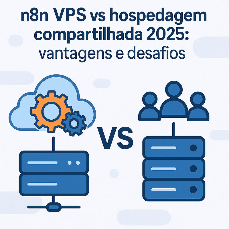 n8n VPS vs hospedagem compartilhada 2025: vantagens e desafios