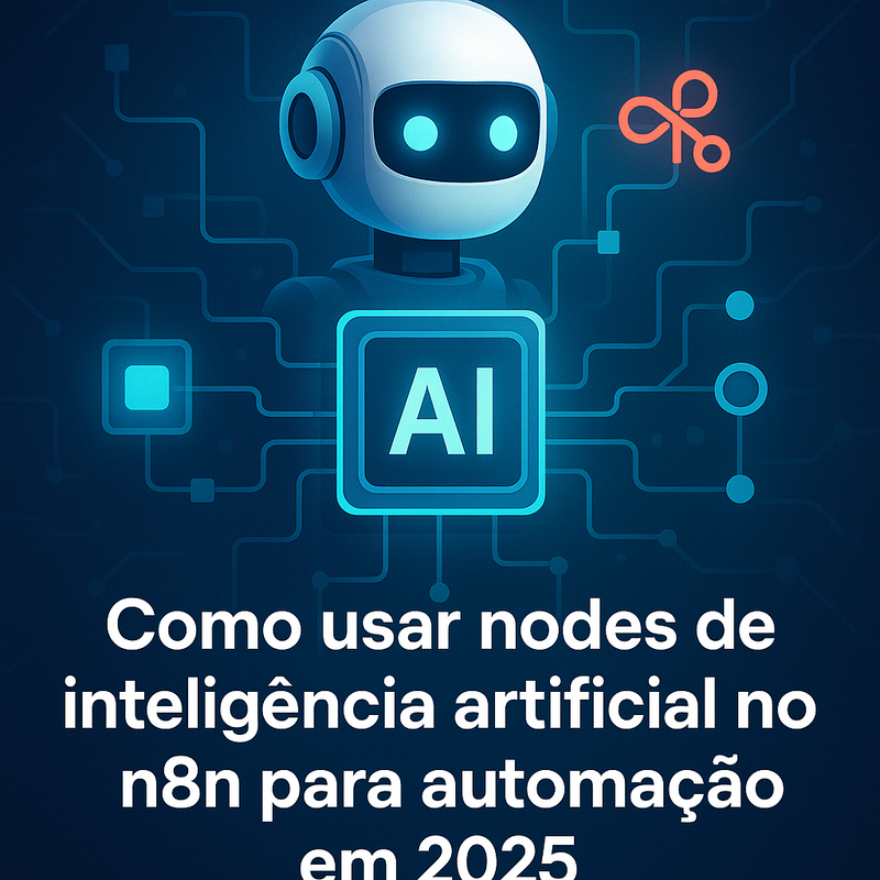 Como usar nodes de inteligência artificial no n8n para automação em 2025