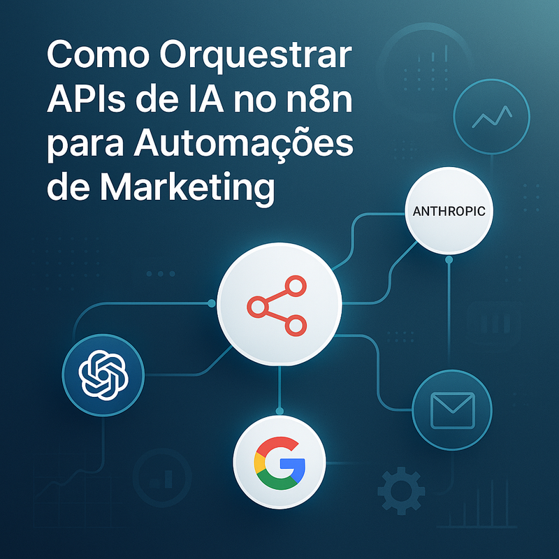 Como Orquestrar APIs de IA no n8n para Automações de Marketing