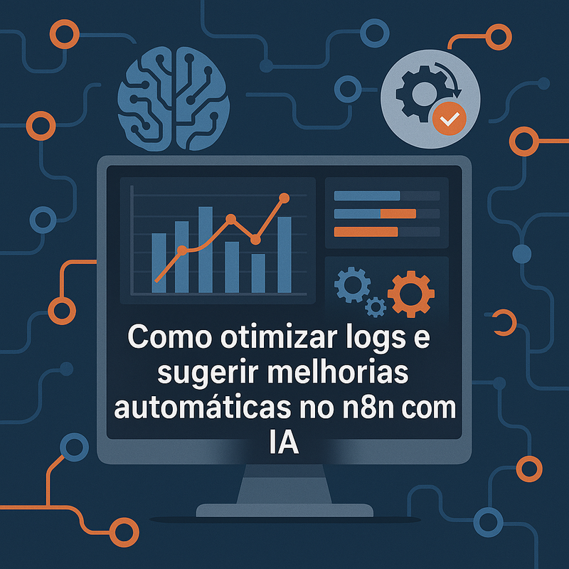 Como otimizar logs e sugerir melhorias automáticas no n8n com IA