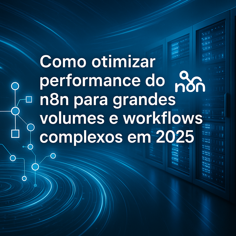Como otimizar performance do n8n para grandes volumes e workflows complexos em 2025